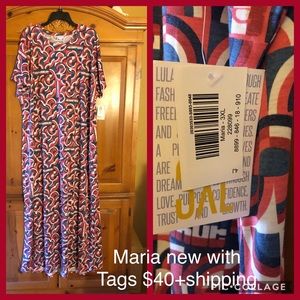 Lularoe 3xl Maria dress new with tag